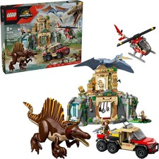 LEGO® Jurassic World: Spinosaurus & Quetzalcoatlus Air Mission (76976) picture
