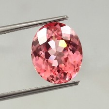 AAA 12x10 MM Natural Ceylon Padparadscha Sapphire Oval Cut Loose Gemstone picture