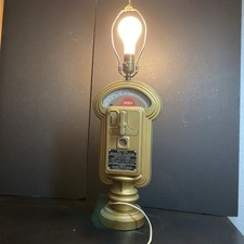 Vintage 1960 DUNCAN MILLER Original Working Coin Operated Parking Meter  Lamp picture