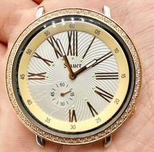 Diamond Bezel Quartz Stauer Ladies Watch RUNNING 43mm picture