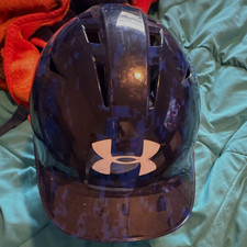 Under Armour Open Face Ventilated Baseball Helmet NOCSAE 6 1/2-7 1/2 picture