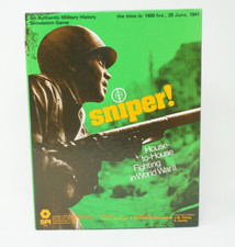 Vintage TSR SPI 1973 Board War Game: Sniper House-to-House Fighting Unpunched picture