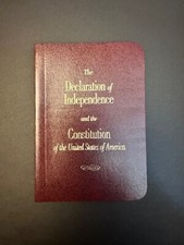 Pocket Constitution United States of America & Declaration of Independence Cato picture