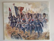 Daniel Horsechief Original Oil Painting Napoleonic Wars Guard Grenadiers picture