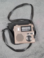 Grundig FR-200 Emergency Flashlight Radio AM/FM/SW1/SW2 with Battery Hand Crank picture