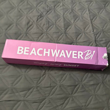 Beachwaver B1 Rotating Curling Iron Hair Styling Curler, Purple picture