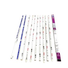 Assorted 4 Foot T8 Tube Light Bulbs RAB Philips Satco 4000K Lot of 12 picture