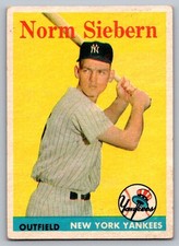 1958 Topps Baseball 1-99 Pick a Card Vg/Ex picture