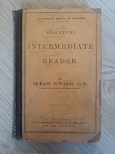 1871 Analytical Intermediate Reader Antique Book picture