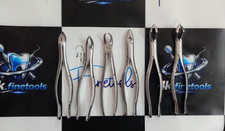Lot of 6 Hu-Friedy Dental Forceps (FAF1&150&151)+(88L&88R) with Cowhorn F23XS picture