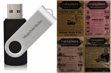11 Old Johnson Smith Co. Curios Gifts Novelty Catalogs (1910s, 20s & 30s) on USB picture