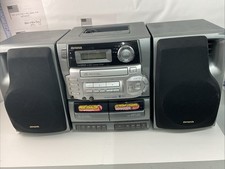 Vintage AIWA CA-DW630U Boombox CD Cassette AM FM Radio Stereo 26016 picture
