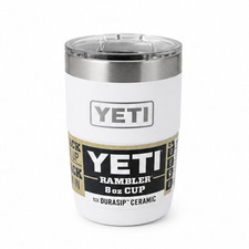 YETI Rambler 8oz Stackable Cup White Brand New  picture