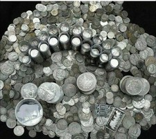 HUGE OLD U.S. COIN COLLECTION 🇺🇸 Vintage American Coins – Mixed Dates, Types & picture