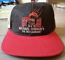 Rare VTG Nike AIR JORDAN Snapback Hat NWT Michael Jordan’s Restaurant Jumpman picture