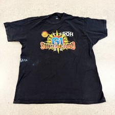 2019 ROH NJPW G1 Supercard MSG Shirt Large Madison Square Garden Wrestling picture