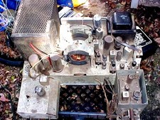 ANTIQUE TV CHASSIS ONLY RCA 8T243 `1948 WITH TUBES picture