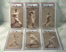 Lot of (5)  1947-66 Exhibit Supply Company - Sequential SERIAL # PSA 1 Vintage  picture