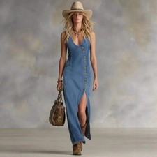 The Harper Denim Mini Dress picture