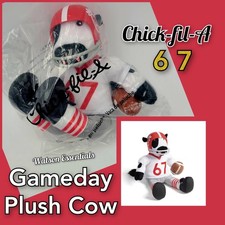 SEALED 2026 Chick-fil-A Football GameDay Plush Cow #67 Stuffed Animal 9