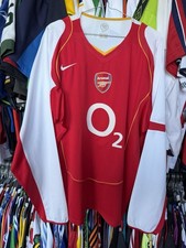 ARSENAL LONDON ENGLAND 2004/2005 HOME FOOTBALL SHIRT JERSEY NIKE picture