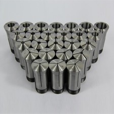 23 Piece Metric 5C Collet Set 3mm - 25mm x 1mm High Precision 0.0005