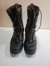 White's Boots The Original Smokejumper Wildland Fire Boots Black Leather picture