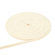 27 Yard x 0.5 Inch Flat Drawstring Cord Rope for Sweatpants Beige picture