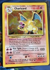 Charizard Base Set Holo Rare 04/102 Pokemon, Vintage 1999 picture