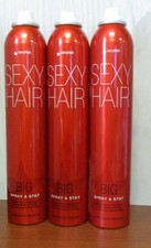 Sexy Hair Spray And Stay 9 Oz - 3 PACK [Dented] Packaging May Vary picture