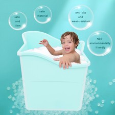 Large Foldable Bathtub for Toddler Collapsible Baby Bathtub Children picture