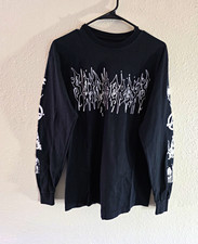 G59 Suicideboys Metal Font Long Sleeve Shirt Medium picture