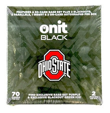 2025 Onit Athlete Black The Ohio State University Football Ultra Edition Box picture
