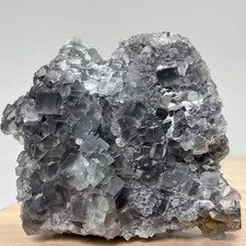 2.37LB Natural Cubic Green Fluorite Mineral Specimen Crystal Raw Stone Healing picture
