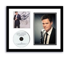 Donny Osmond Autographed Signed 11x14 Framed CD Photo Soundtrack Of My Life ACOA picture
