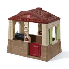 Step2 Neat & Tidy Cottage II Outdoor Plastic Playhouse for Kids picture