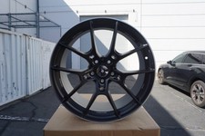 RAYS STYLE WHEELS 19x8.5 35 (5x114.3)    MATTE BLACK MACHINE LIP+MILLING LETTERS picture