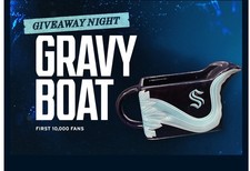 2025 Seattle Kraken SGA 11/26/25 Gravy Boat -  NEW picture