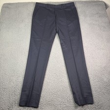 Todd Snyder Navy Natural Stretch Wool Pants Mens 34x34 Blue Sutton Fit Dress NEW picture