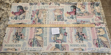 Vintage Concord Fabric Repeating Feed Sacks Farm Animals Print 2 Yards picture