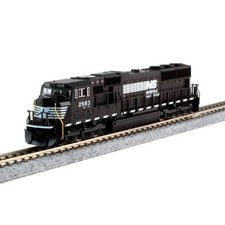 Kato 176-7614-DCC N NS SD70M Flat Radiator Diesel Locomotive Digitrax DCC #2586 picture
