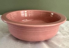 Fiesta Rose Pink 1 Qt  Serving  Bowl 8.25”Vintage Retired Fiesta Ware Collector picture