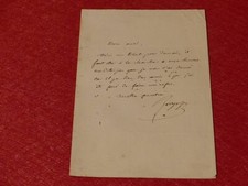 Signed Autograph Berryer (Politician Lawyer) Circa 1860 Royalist Legitimist picture