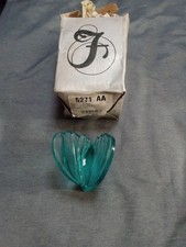 Fenton Butterfly Figurine Turquoise Aqua Blue 95th Anniversary NICE *READ* picture