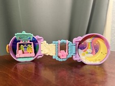 2022 Mattel Polly Pocket Pajama Party Sleepy Pets Compact - Sheep… picture