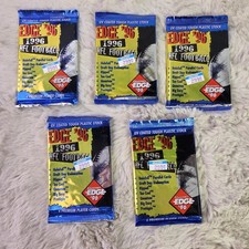 Lot of 5 1996 Collector's Edge '96 NFL Football Sealed Packs 6 Cards Per Pack picture