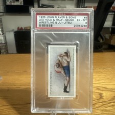 1925 John Player And Sons Wrestling PSA 6 Pop 1 picture