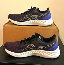 ASICS GEL-EXCITE 8 Men's Black/Purple/White Low Top Lace-Up Running 1012B085 picture