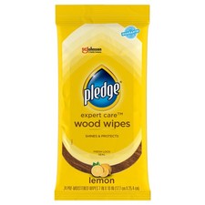 Pledge Pre-Moistened Wood Furniture 24 Count (Pack of 1), stainless steel picture