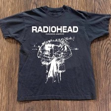 Radiohead Paranoid Android black cotton t-shirt AN68726 picture